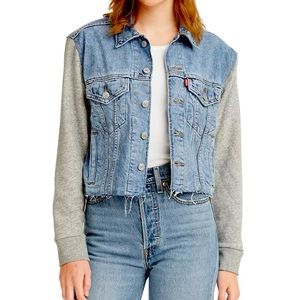 NWT Levi’s Ex-boyfriend Trucker Jacket.  Size XS.